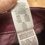 MOTHER | The Tripper High Rise Ankle Fray Denim Jeans, Play Date, Burgundy, 28 Purple Photo 10