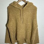 Sandro  Fleece‎ Oversized Brown Hoodie Photo 0