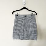 Brandy Melville Kassia Striped Mini Skirt Blue White Small Photo 3
