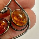 Sterling silver Baltic amber pendant Photo 9