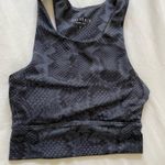 Anthropologie Allfenix  snakeskin padded tank Photo 0