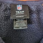 NFL Chicago Bears Womens  Hoodie Size L Navy Orange Cotton Blend Sweatshirt Y2K Photo 6