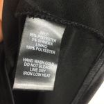 Lulus Turned Up Black Long Sleeve Open Back Satin Bodycon Mini Dress Large Photo 6