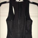 Madison Marcus  Back Zip Racerback Faux Leather Photo 3