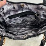 Ted Baker London Patent Tama Black, Gold Tone Large Purse Shoulder Bag Photo 9