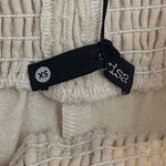 Krisa  Revolve Brand 100 Percent Linen Full Length Cream Pants Size XS NWT Photo 6