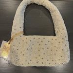 NWT Elegant Pearl & Rhinestone Beaded Cream Shoulder Bag Photo 1