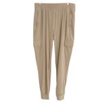 Old Navy Light Tan Savanna High-Waisted SleekTech Cargo Joggers Size Large Tall Photo 1