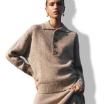 ZARA  Polo Collar Knit Sweater Photo 1