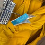 Allihop Vibrant Yellow One Piece with Plunging V Photo 3