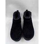 UGG  Classic Ultra Mini Platform Women's Ankle Boots - Color Black Size 8 New Photo 2