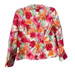 kim rogers Floral Blazer and Skirt Size 8 Pink Orange Green Spring Summer Photo 2
