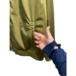 Old Navy  Quilted Satin Bomber Jacket Thyme Green Size XXL Minimalist Neutral Photo 8