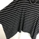 Maurice's Women's Tunic Sweater Striped Cowl Neck Pullover Gray L/XL Photo 1