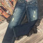 BKE Women's  Sabrina Stretch Low Rise Boot Cut Jean Med Wash Chunky Side … Photo 0