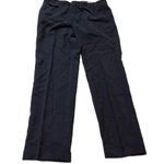 ZARA  Woman Cropped High Rise Dress Pants Navy Blue Size Small Photo 0