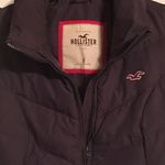 Hollister NWOT Women’s  Puffer Vest Size Small Dark Gray Photo 1