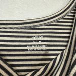 Aerie Medium Striped One Shoulder Crop Top Stretch Casual Summer Cute Y2K Retro Photo 2