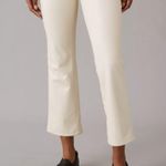 American Eagle NWOT AE  High-Waisted Vegan Leather Kick Bootcut Crop Pant Photo 3