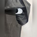 Reiss  UK 6 US 2 Party Dress Boho Festival Chic Party Black  Metallic Boatneck Photo 6