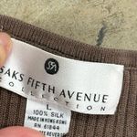 Saks 5th Avenue Vintage Saks Fifth Avenue 100% silk rib knit sweater Photo 1