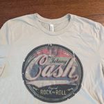 Bella Canvas Johnny Cash "Original Rock'N Roll" Graphic Cropped T-shirt Size XL Rockabilly Photo 3