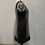 Nanette Lepore New with tags  Elegant Black and Silver Sequin Dress size 4 Photo 3