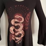 Gypsy Warrior Woman’s Casual Dress With Bell Sleeves and Bell Hem Size M Photo 1