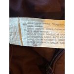 ZARA  Jacket Women XL Burgundy Black Trim Mock Neck Full Zip Track Jacket‎ Photo 12