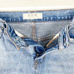 Free People WE THE FREE Ripped Distressed Blue Denim Jean Mini Skirt, Size 26 Photo 8