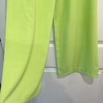 We Wore What  lime green wide leg pant suit and jacket size 4 Photo 10