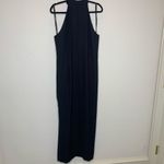 Karen Millen Vintage Karen Miller Maxi Dress Formal w Jacket Rhinestone Trimmed Sz 18 Photo 6