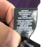 Jessica Howard  Purple Midi Cocktail Dress Petites Cowl Neck Womens Size 4P Photo 8