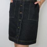 Ralph Lauren Lauren Jeans Co Black Denim Mini Skirt 6P Photo 0