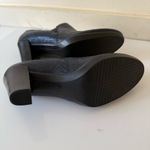 Ecco Shape 55 Plateau Shootie Booties Pump Heels Blue SZ 37 6-6.5 Photo 3