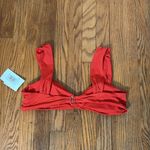 Dippin' Daisy's  Eternal Bikini Top Poppy‎ size L NWT Photo 2