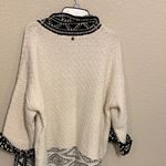 Soft Surroundings cardigan sz 2xl fringe boho western chunky long Aztec comfy Photo 9