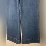 Avec Les Filles  Flat Front High Rise Wide Leg Jeans Med Blue Wash Denim 26 NWOT Photo 5
