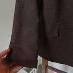 Pendleton  Dark Brown Button-Up blazer 100% virgin wool Photo 3