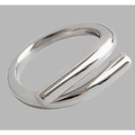 Boutique Unisex Solid Wrap 925 Sterling Silver Band Ring, Adjustable Photo 14