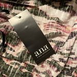 a.n.a Tie Back Halter Strap Pom Pom Babydoll Tank Photo 6