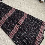 FREE PEOPLE Floral Black Dress Size M Photo 2