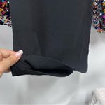 Black sweater Dress Confetti Sequin balloon bishop long Sleeve size M party Size M Photo 8