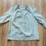 Madewell Light Wash Chambray Top Size XS Photo 0