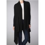 Ted Baker  London Charcoal Gray‎ Kristo Waterfall Asymmetric Cardigan Sweater 8 Photo 8