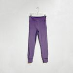 Johnny Was  Calme Mulled Grape Cutout High Waist 7/8 Leggings Sz M NWOT Photo 1
