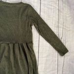 CENY new size XS dark green tiered long sleeve A line dress new Photo 12