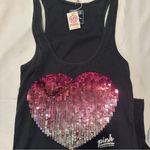 PINK - Victoria's Secret Y2K Victoria’s Secret PINK Bling Foldover Flare Leggings and Tank Top Photo 4