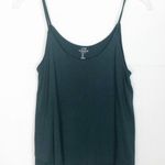 Luxe  Forest Green Tank Top Size S Photo 0