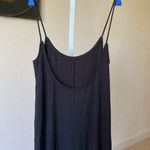 Rachel Pally  scoop neck black ribbed modal tank dress Photo 3